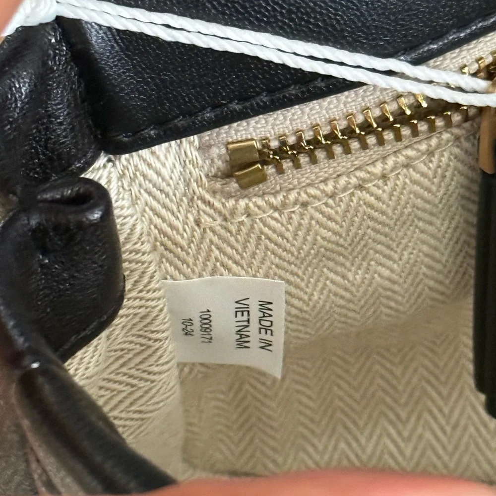 NWT Tory Burch Willa Mini Top Handle Crossbody Shoulder Bag BLACK